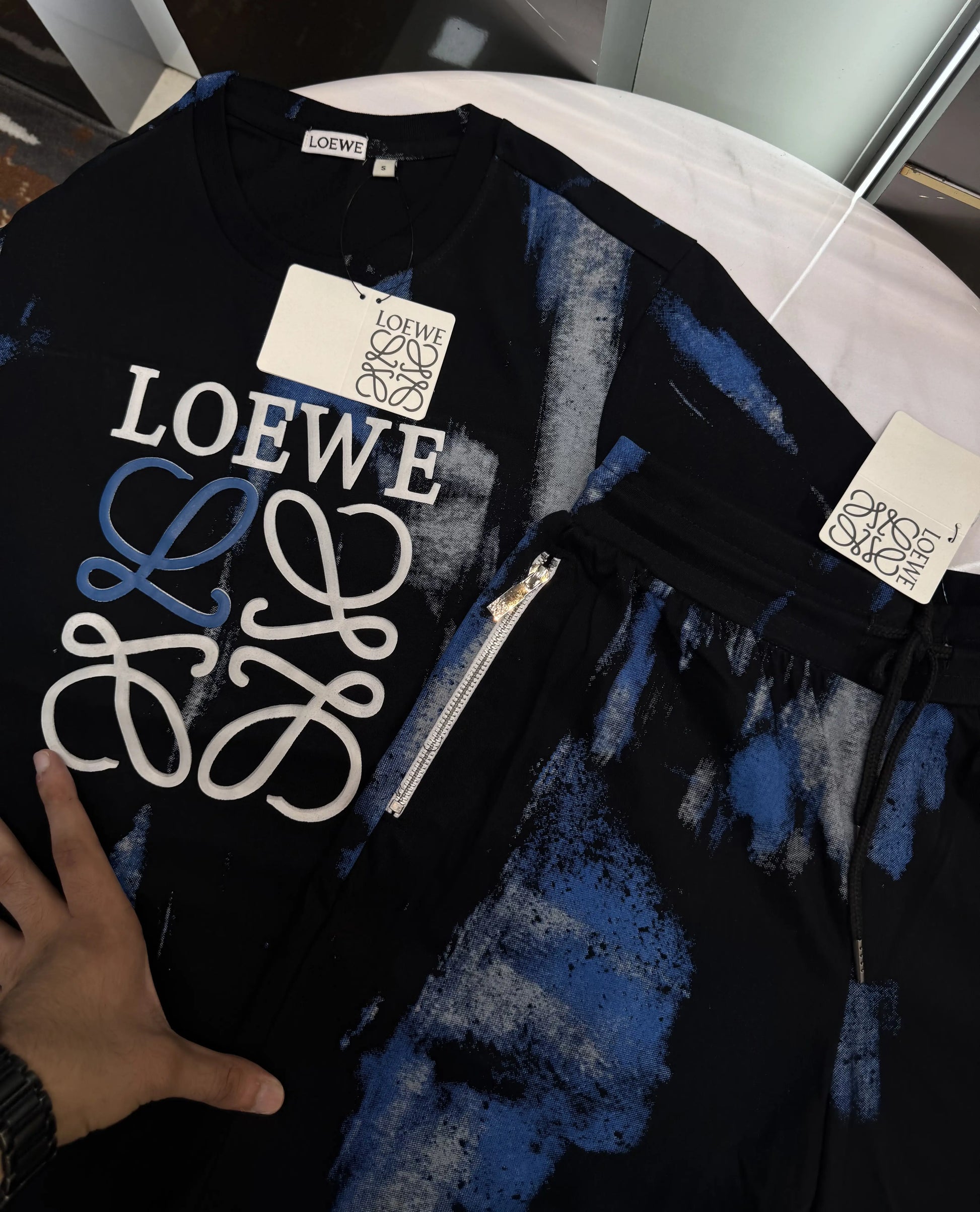 Loewe Black Logo Work Imported Cord Set