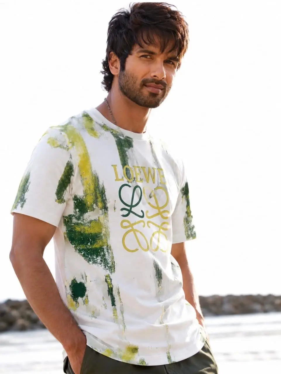 Loewe White Logo Work Imported Cord Set