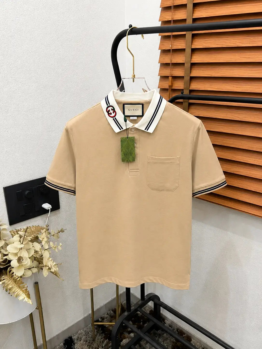 Gucc_i Turkey Imported Extra Premium Polo T-shirt (DN 515)