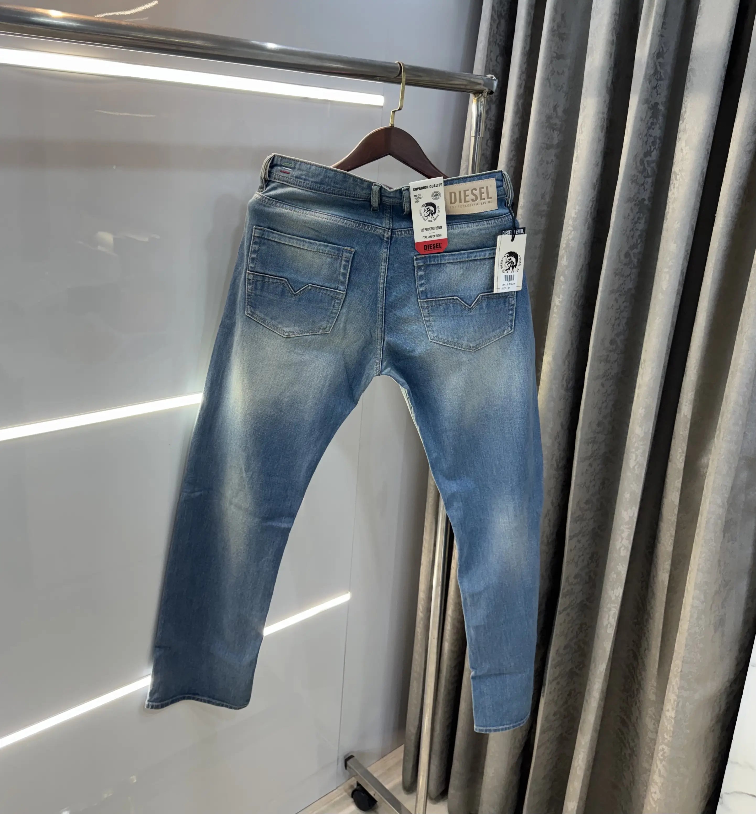 Diesel Greenish Imported Premium Denim