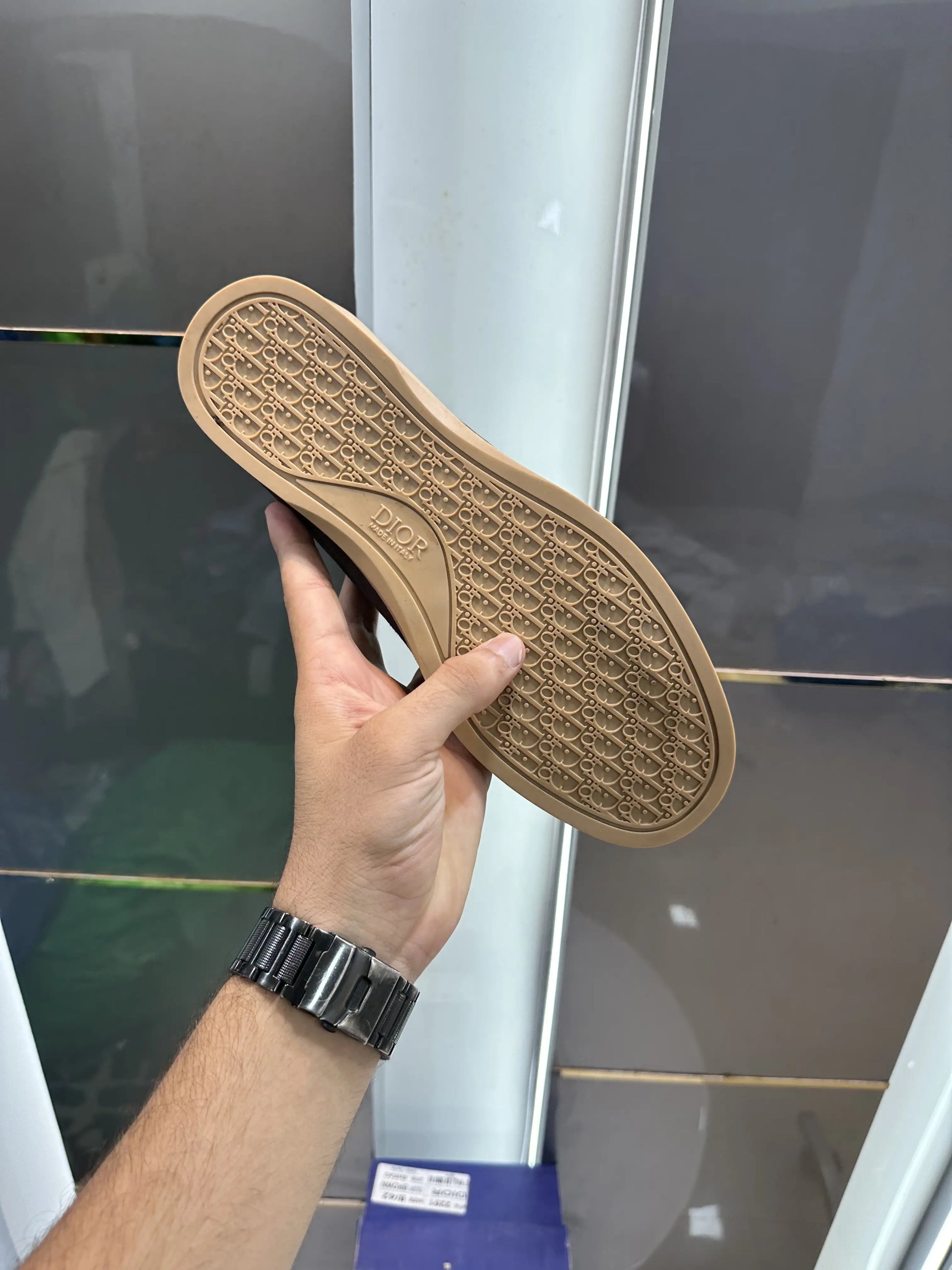 Dior_CD Logo Brown Premium Formal Loafer