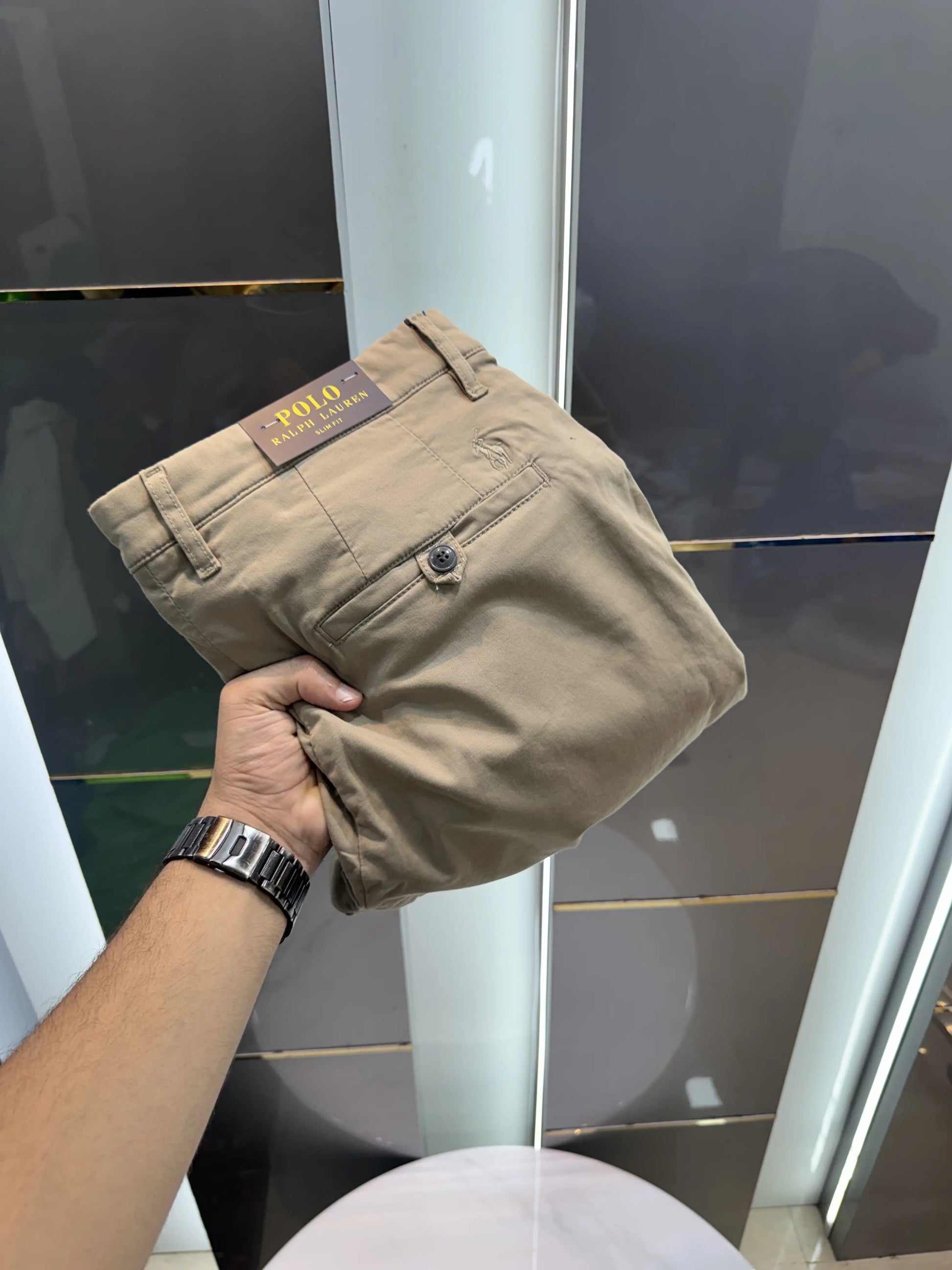Ralph Lauren Dark Grey Premium chinos