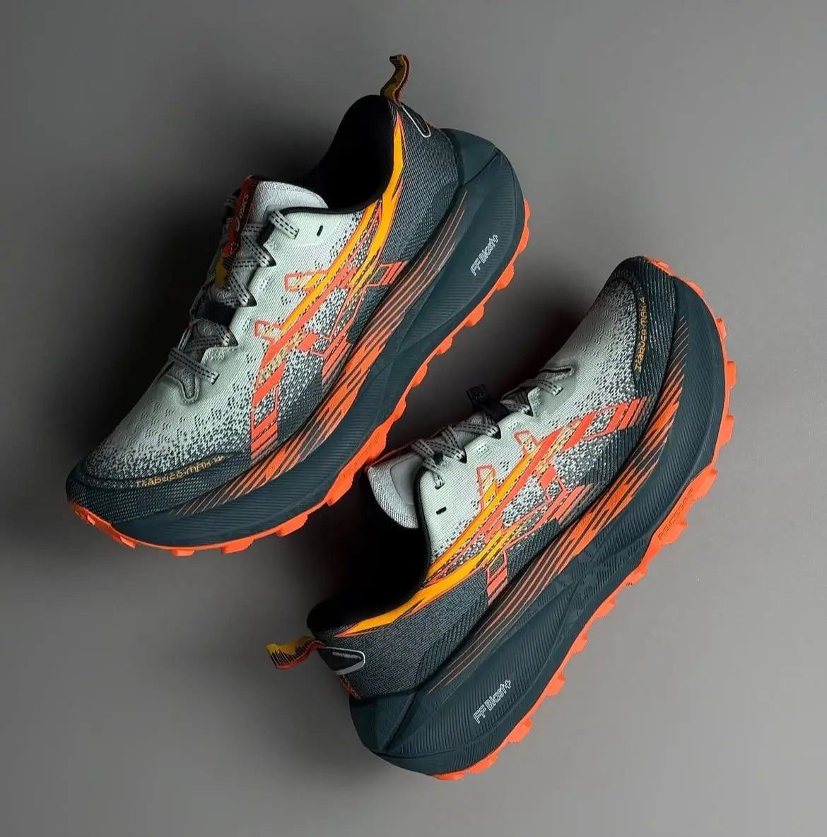 Asiccss Trabuco Max 4 Trail Cold Moss Nova Orange