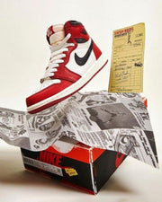 AIR JORDAN RETRO 1 CHICAGO LOST AND FOUND SEMI UA