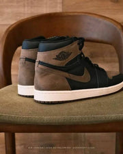 AIR JORDAN 1 PALOMINO SUEDE QUALITY WITH OG BOX SEMI UA