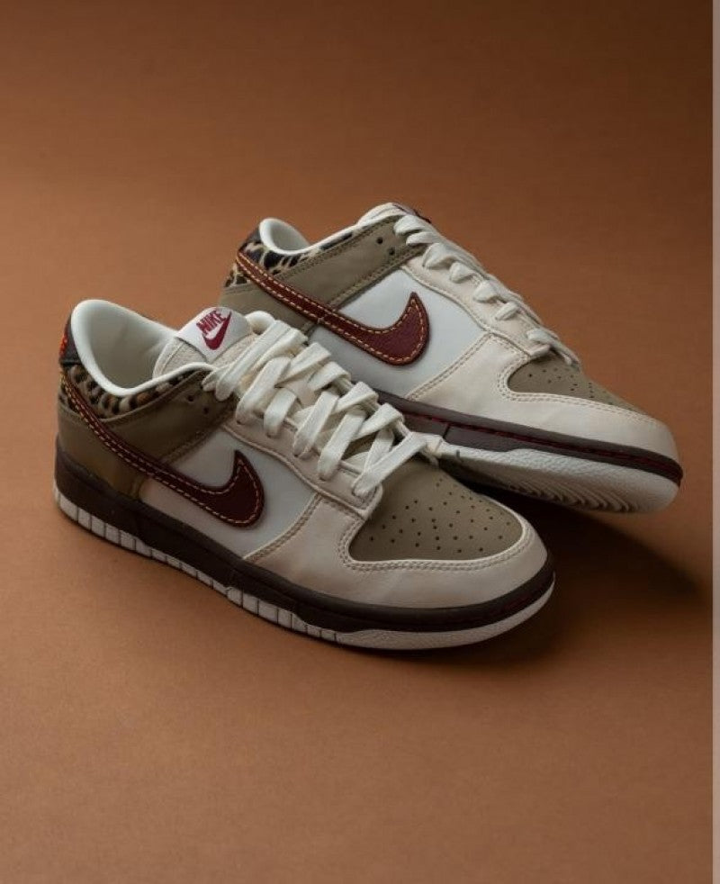 NIKEE DUNK LOW KHAKI LEOPARD