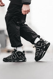 Nikee Air More Up Tempo Black