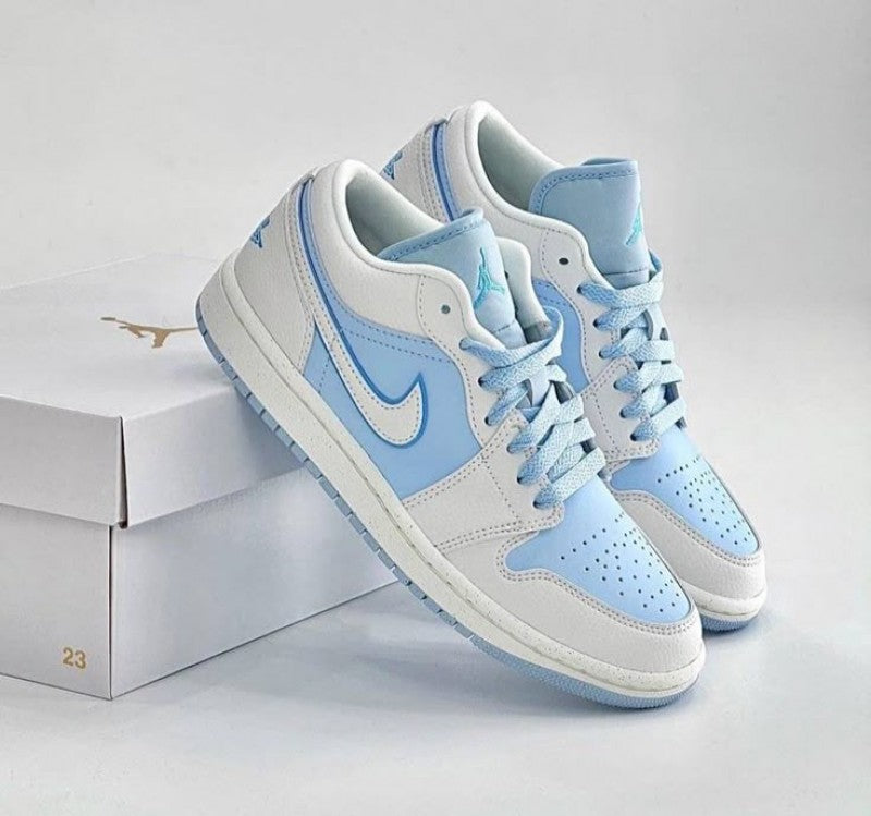 Nikee Air Jordan 1 Low Ice Blue