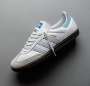 Adidass Samba Leather Sky Blue Mens