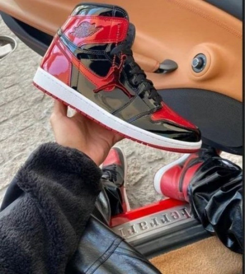 Nikee Air Jordan Retro 1 High Paten