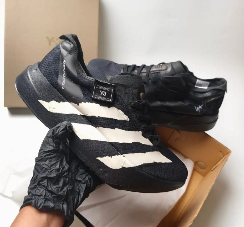 Adidass Y3 Adios Pro 4 Black White