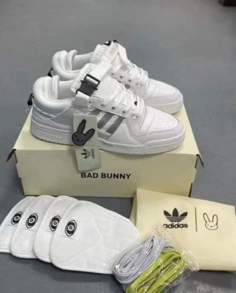 Adidass Forum Bad Bunny Full White