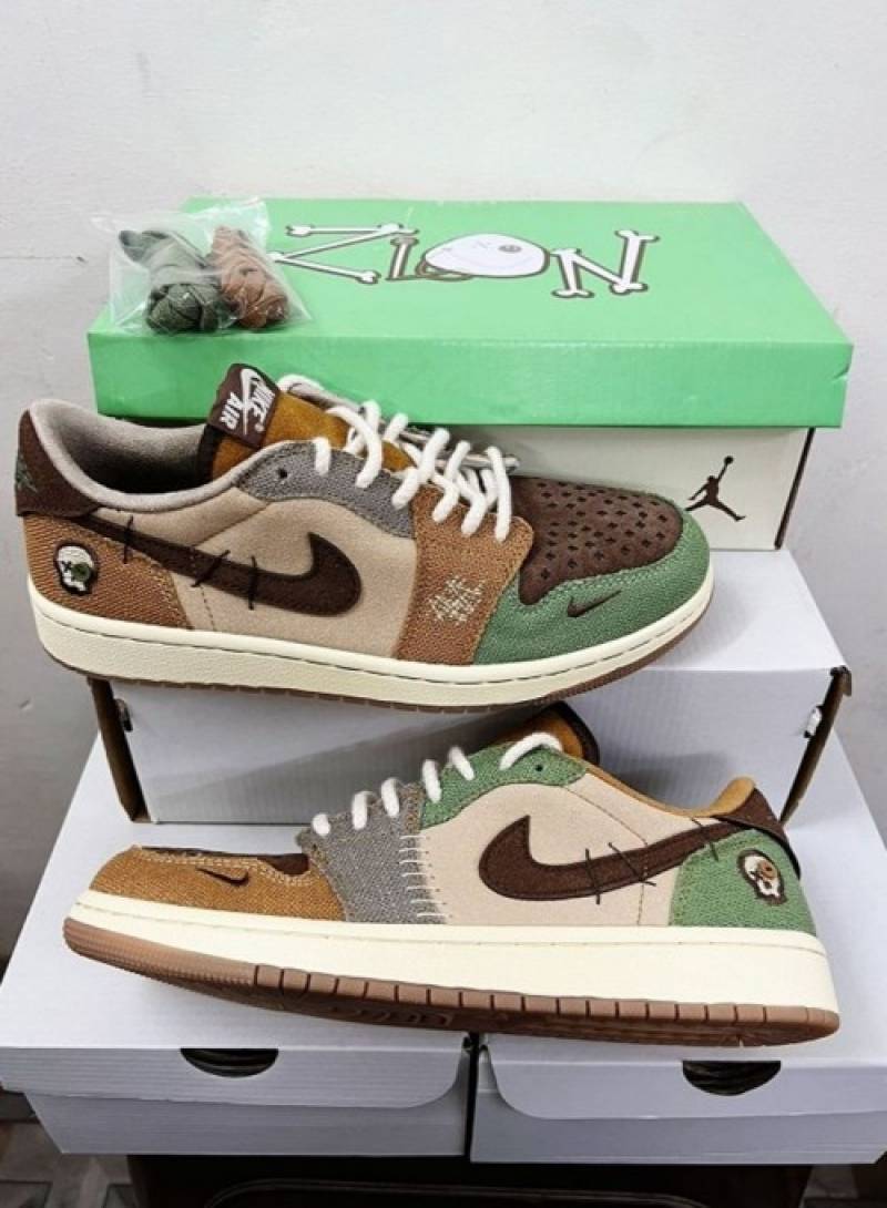 Zion Williomson x Air Jordan 1 Low Voodoo 1314