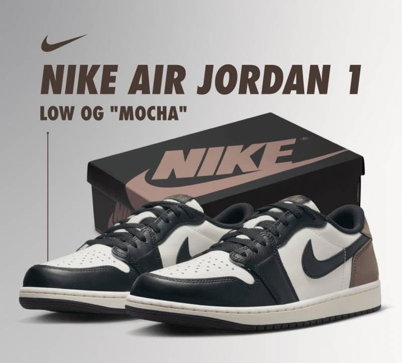 Air Jordan Low mocha mens