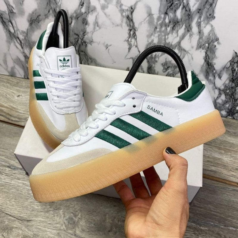 SAMBA TRAINER WHITE GREEN