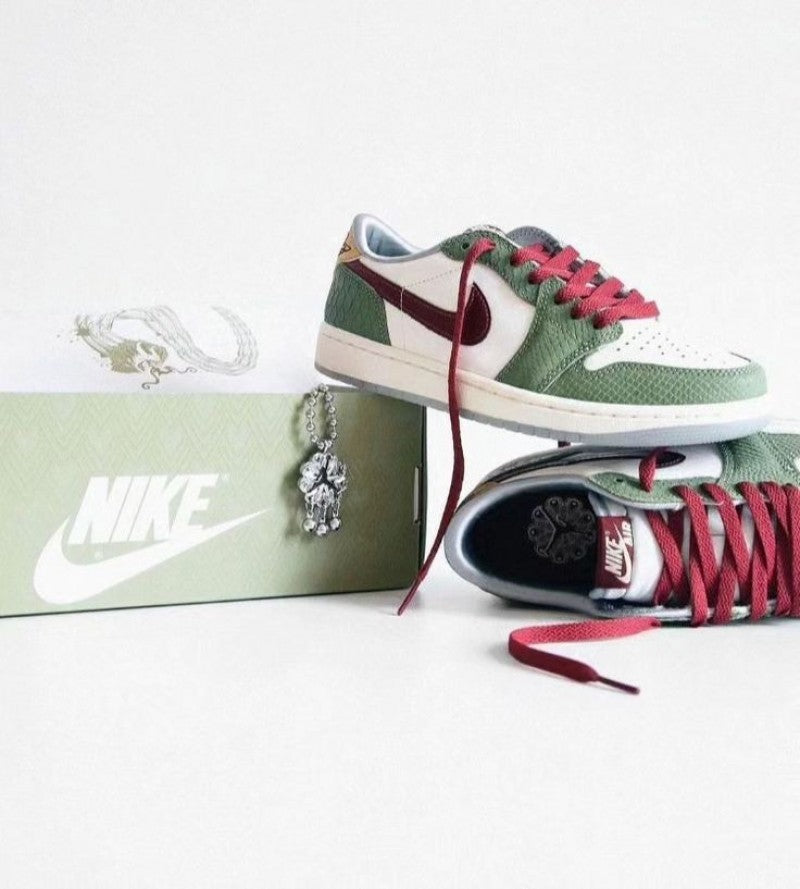 NIK E AIR JORDAN 1 LOW CHINESE NEW YEAR OF THE DRAGON FIX