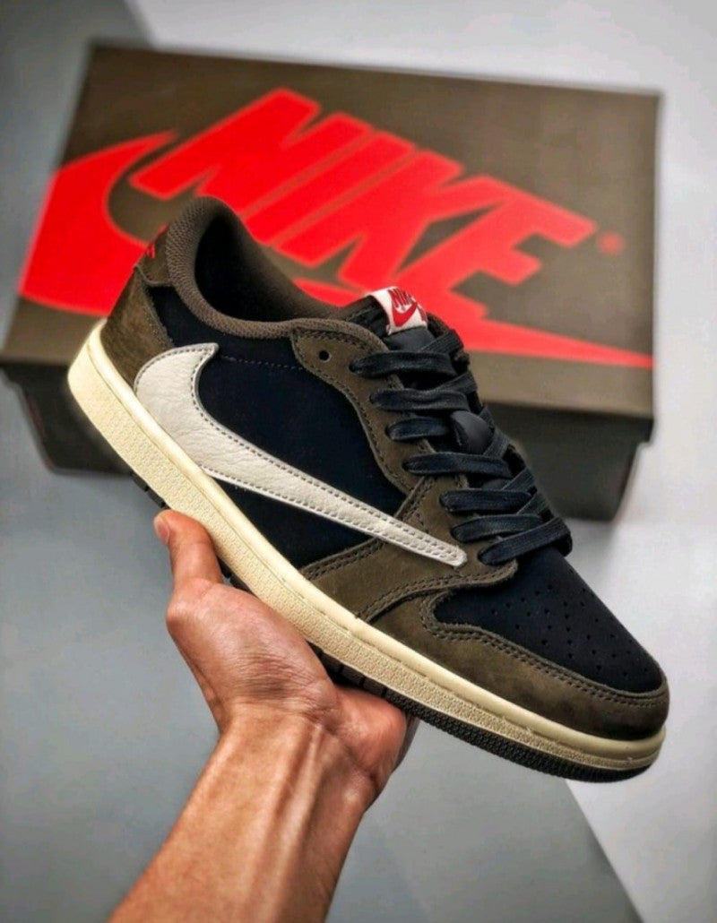 JORDAN 1 LOW TRAVI SCOTT BROWN