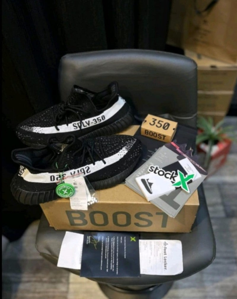 YEZZY 350 BLACK OREO SEMI UA QUALITY FIX