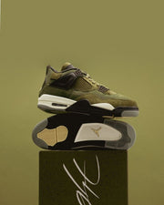 AIR JORDAN RETRO 4 OLIVE CRAFT