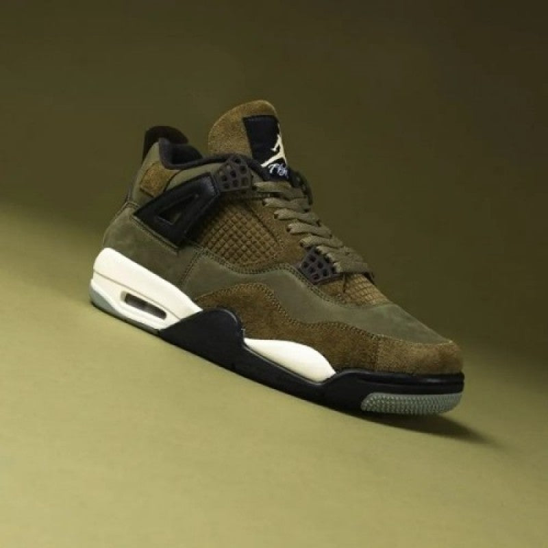 AIR JORDAN RETRO 4 OLIVE CRAFT