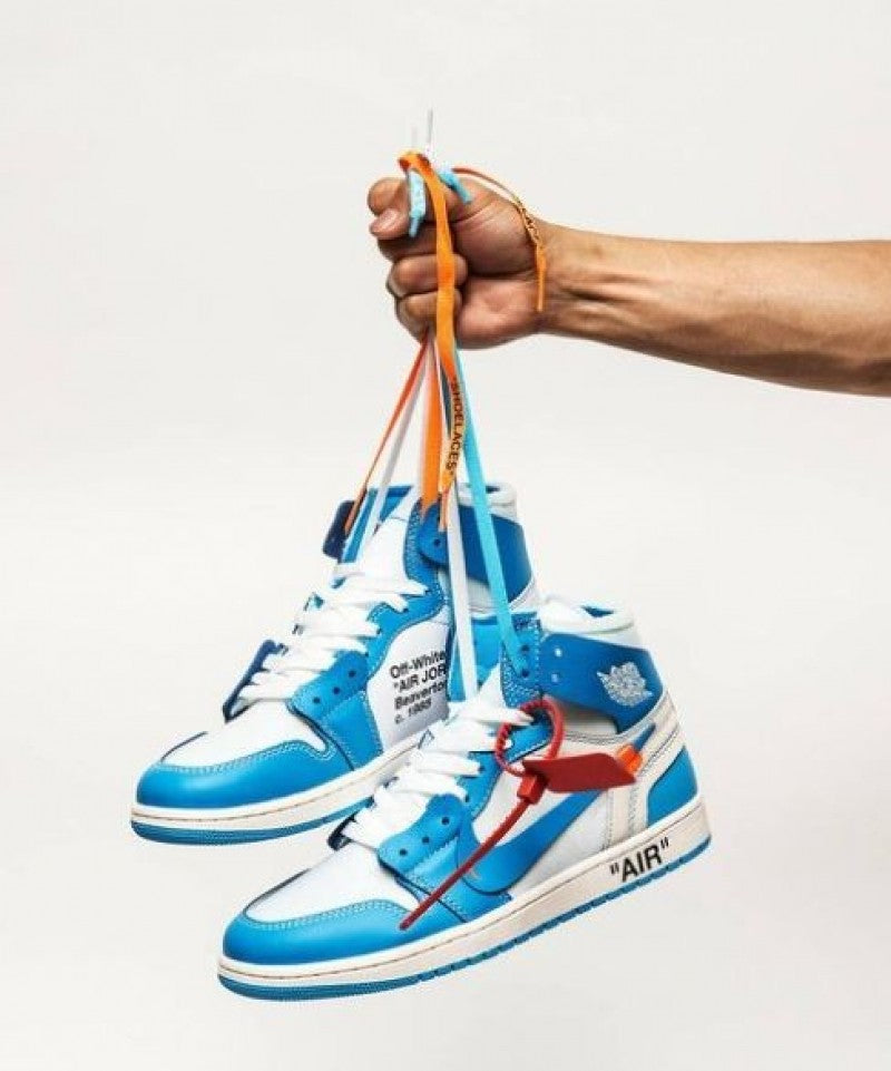 AIR JORDAN 1 x OFF WHITE UNIVERSITY BLUE