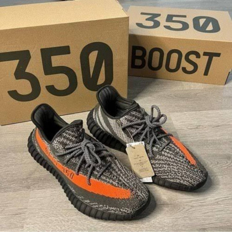 ADIDDAS YEEZY 350 CARBON BELUGA REFLECTIVE SEMI UA SURPLUS WITH FULL KIT