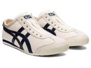 ONITSUKA TIGER MEXICO 66 CREAM BLUE SLIP ON 1ST LETHER QUALITY