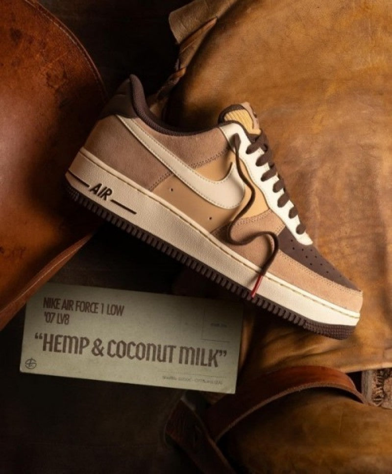 Nikee Airforce 1 HEMP COCONUT MILK
