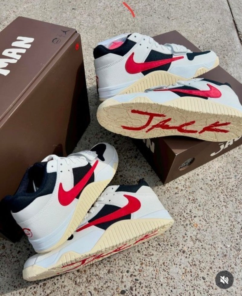 Nikee Air Jordan Travis Scott x Jumpman Jack University Red
