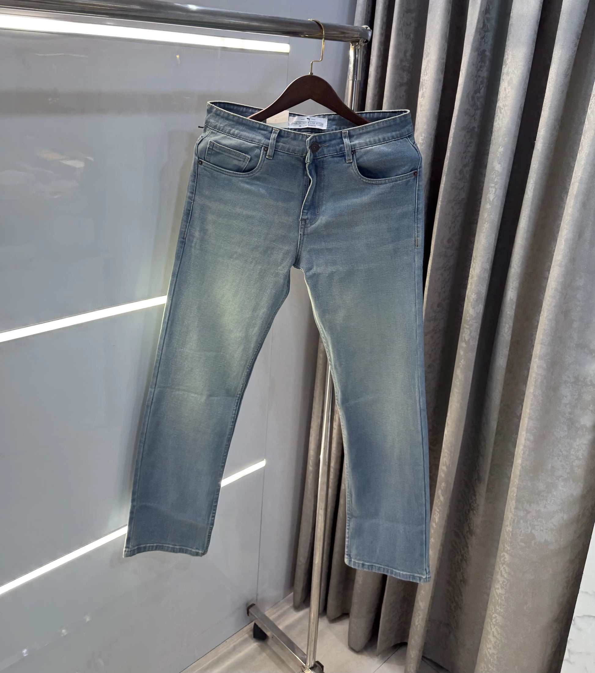 Abercombie &Fitch Greenish Imported Premium Denim