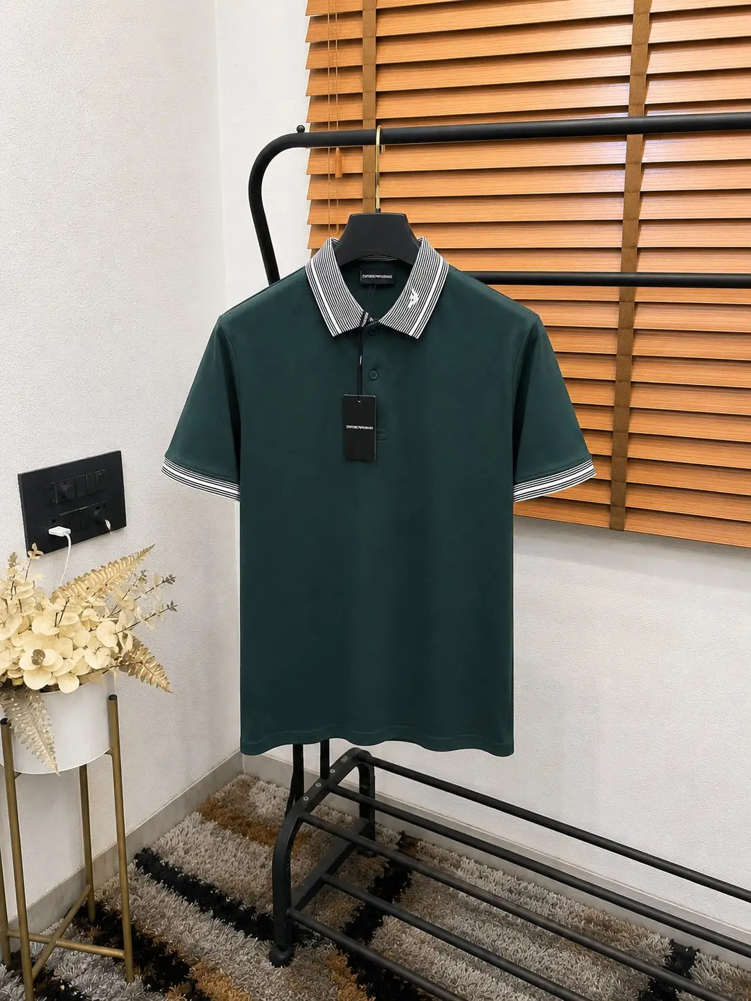 Emporio Arman_i Imported Very Premium Printed Polo T-shirt (DN 510)