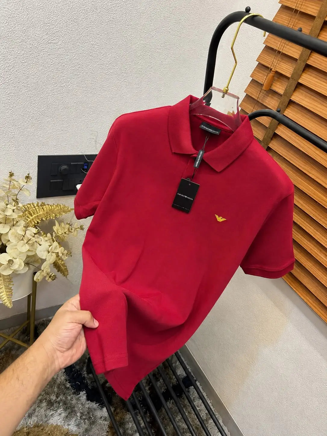 Emporio Arman_i Imported Very Premium Printed Polo T-shirt (DN 510)
