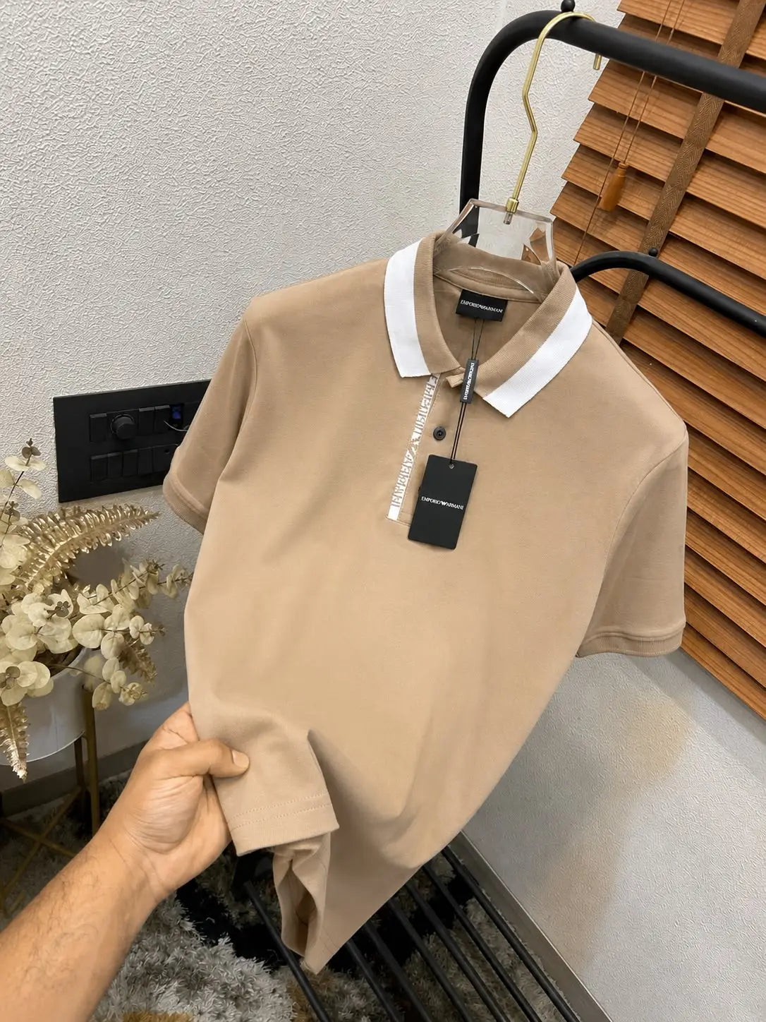 Emporio Arman_i Imported Very Premium Printed Polo T-shirt (DN 510)