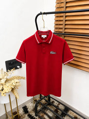 Lacost_e Printed Premium Polo T-shirt (DN 509)