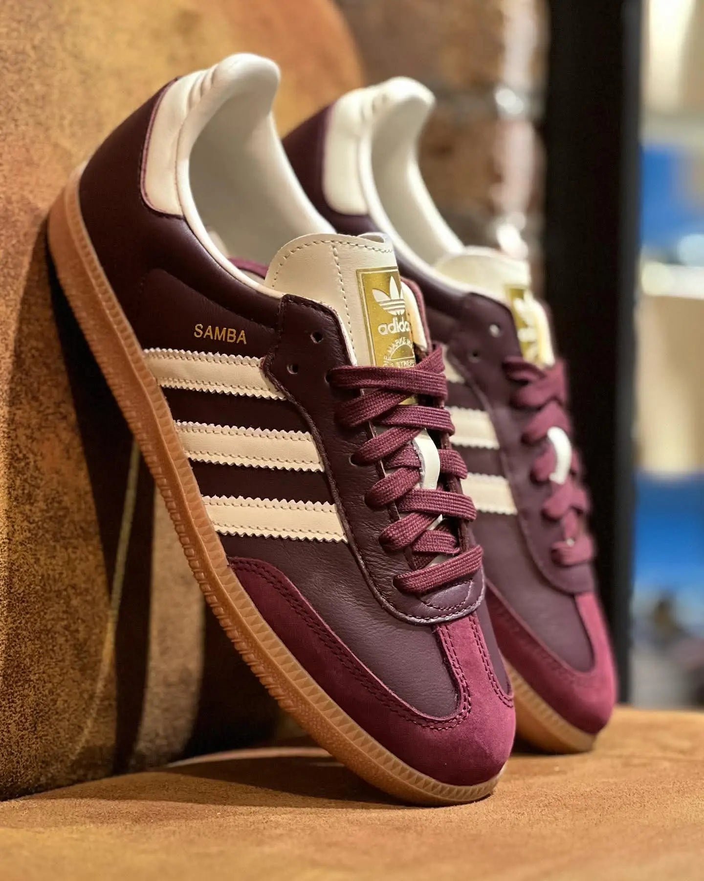 Adidas SAMBA CLASSIC MAROON MENS (FIX)