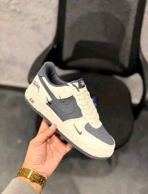 NIKKEE AIRFORCE CUSTOM X STUSSY WHITE 2025
