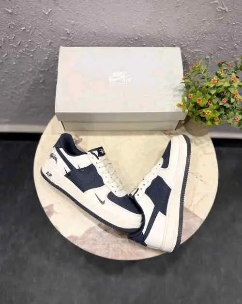 NIKKEE AIRFORCE CUSTOM X STUSSY WHITE 2025