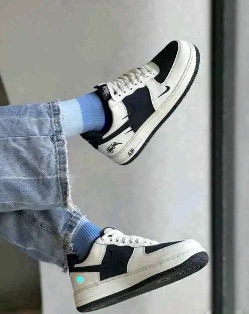 NIKKEE AIRFORCE CUSTOM X STUSSY WHITE 2025