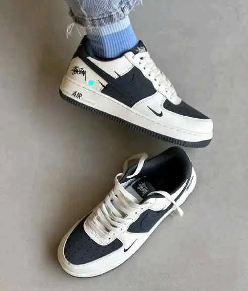 NIKKEE AIRFORCE CUSTOM X STUSSY WHITE 2025
