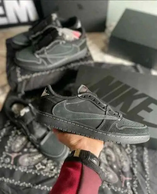 Nikkee Air jordan 1 low Travis scott phantom Semi UA