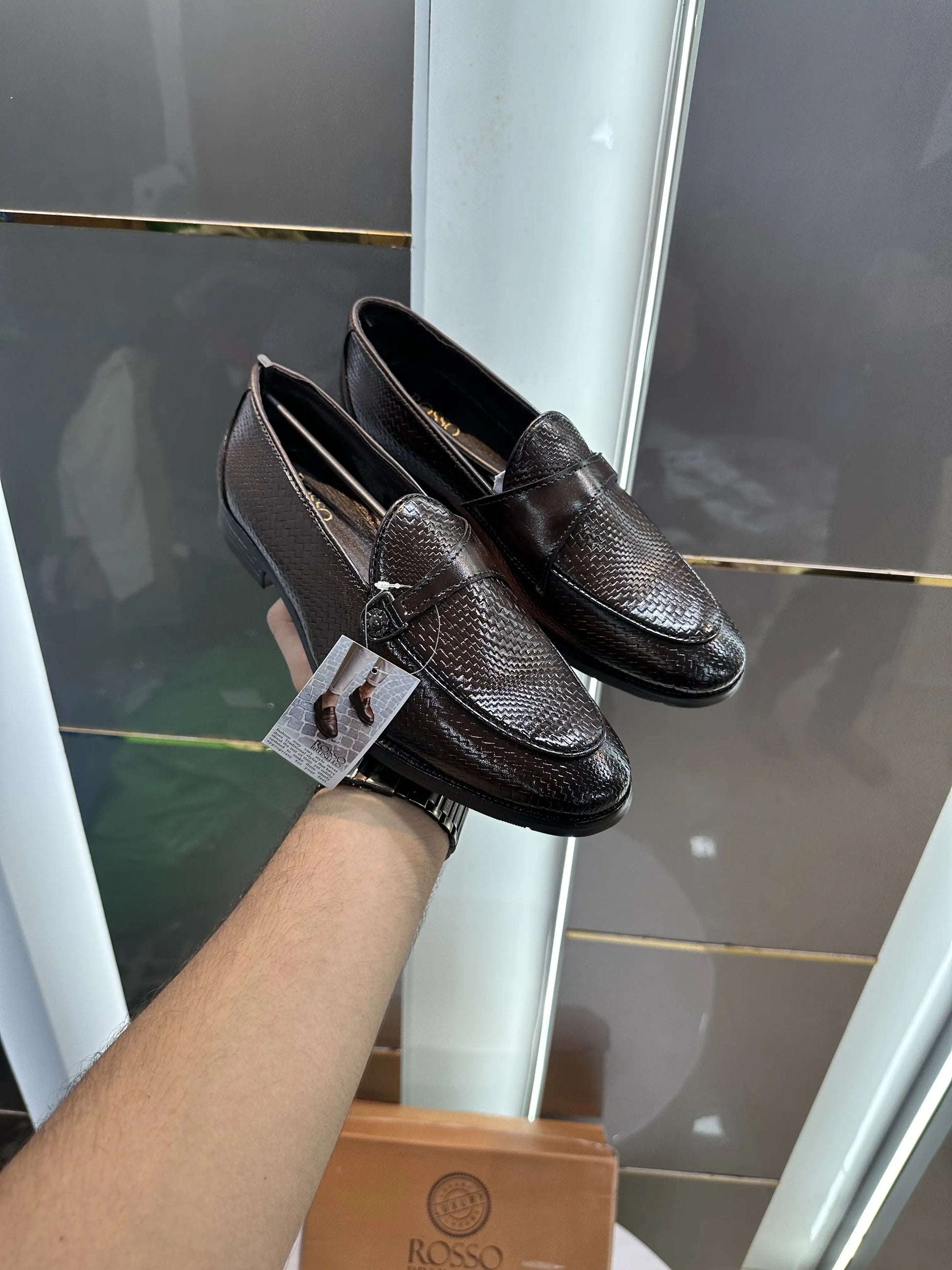Rosso_Brunello Brown Premium Leather Formal Loafer