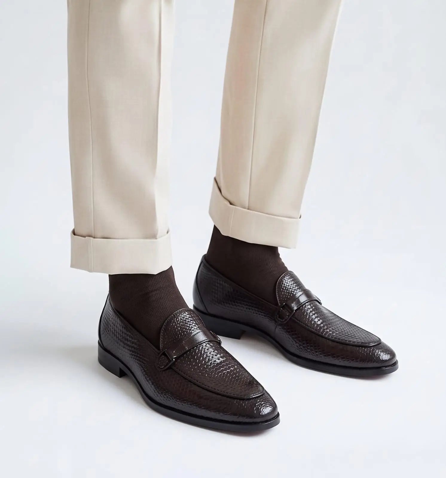 Rosso_Brunello Brown Premium Leather Formal Loafer