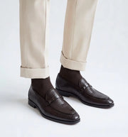 Rosso_Brunello Brown Premium Leather Formal Loafer
