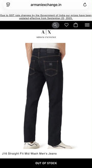 Arman i Exchange Raw Wash Blue Imported Denim