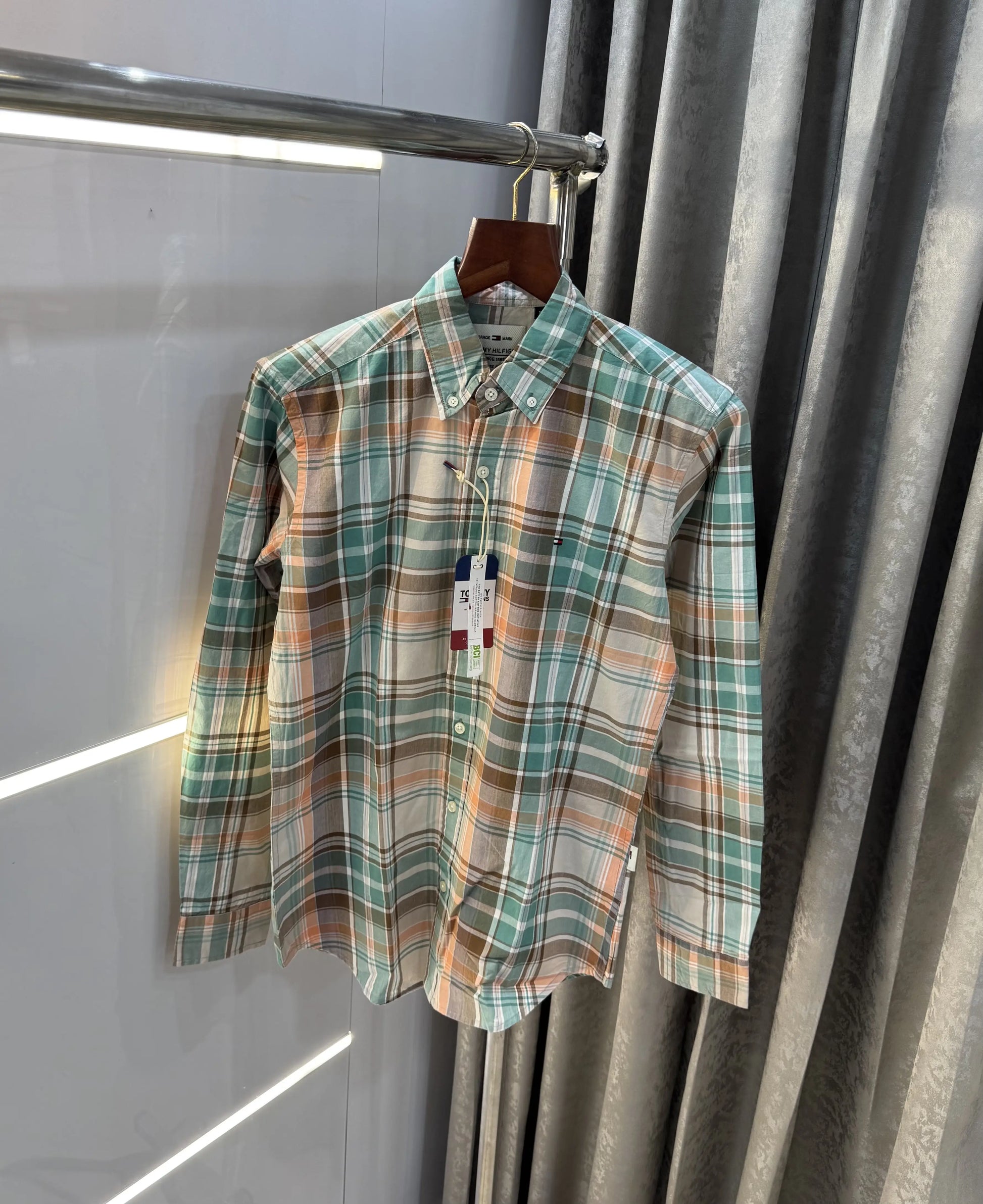 Tommy Hilfiger Brown Oxford Premium Shirt