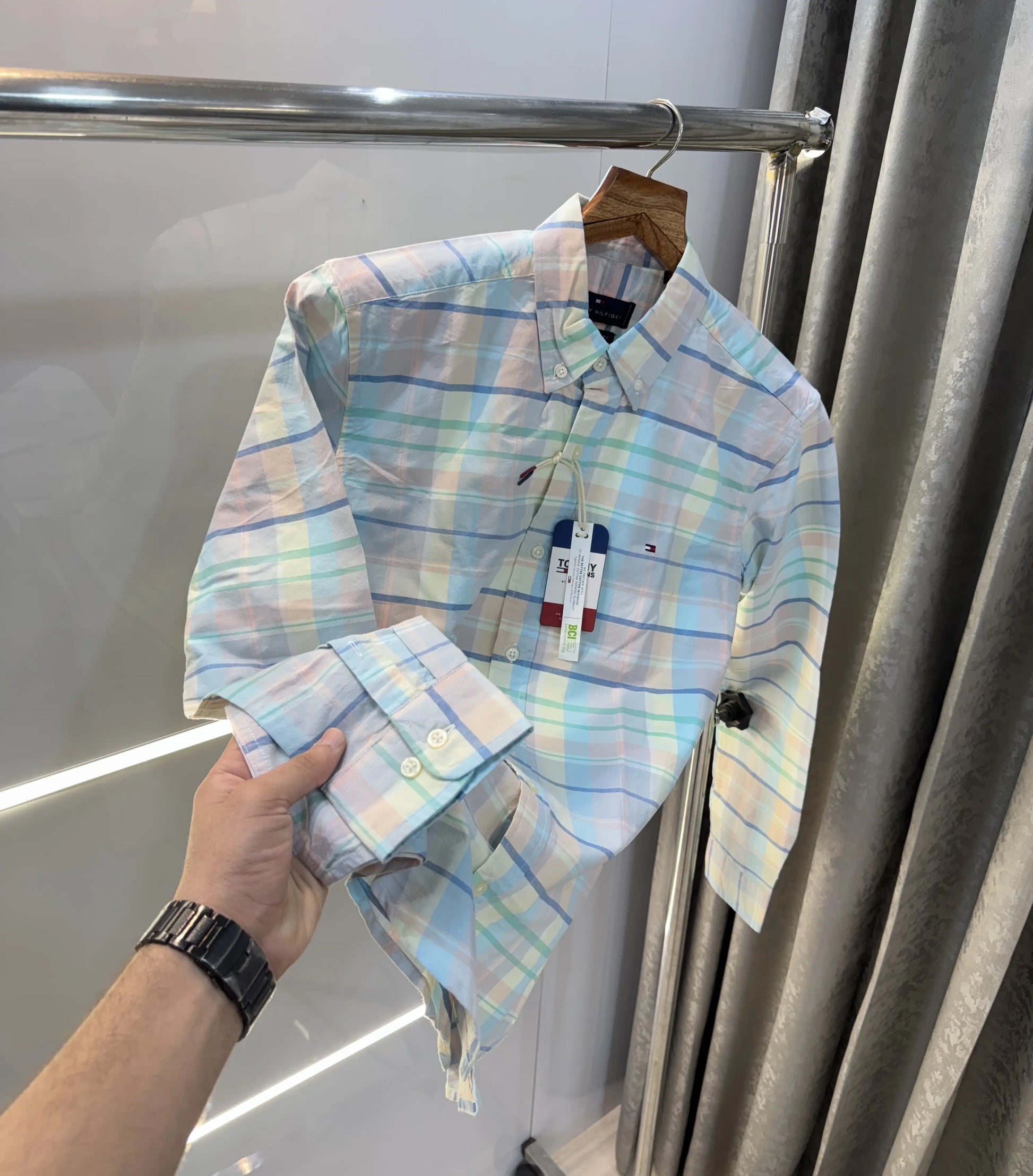 Tommy Hilfiger Sky Blue Oxford Premium Shirt
