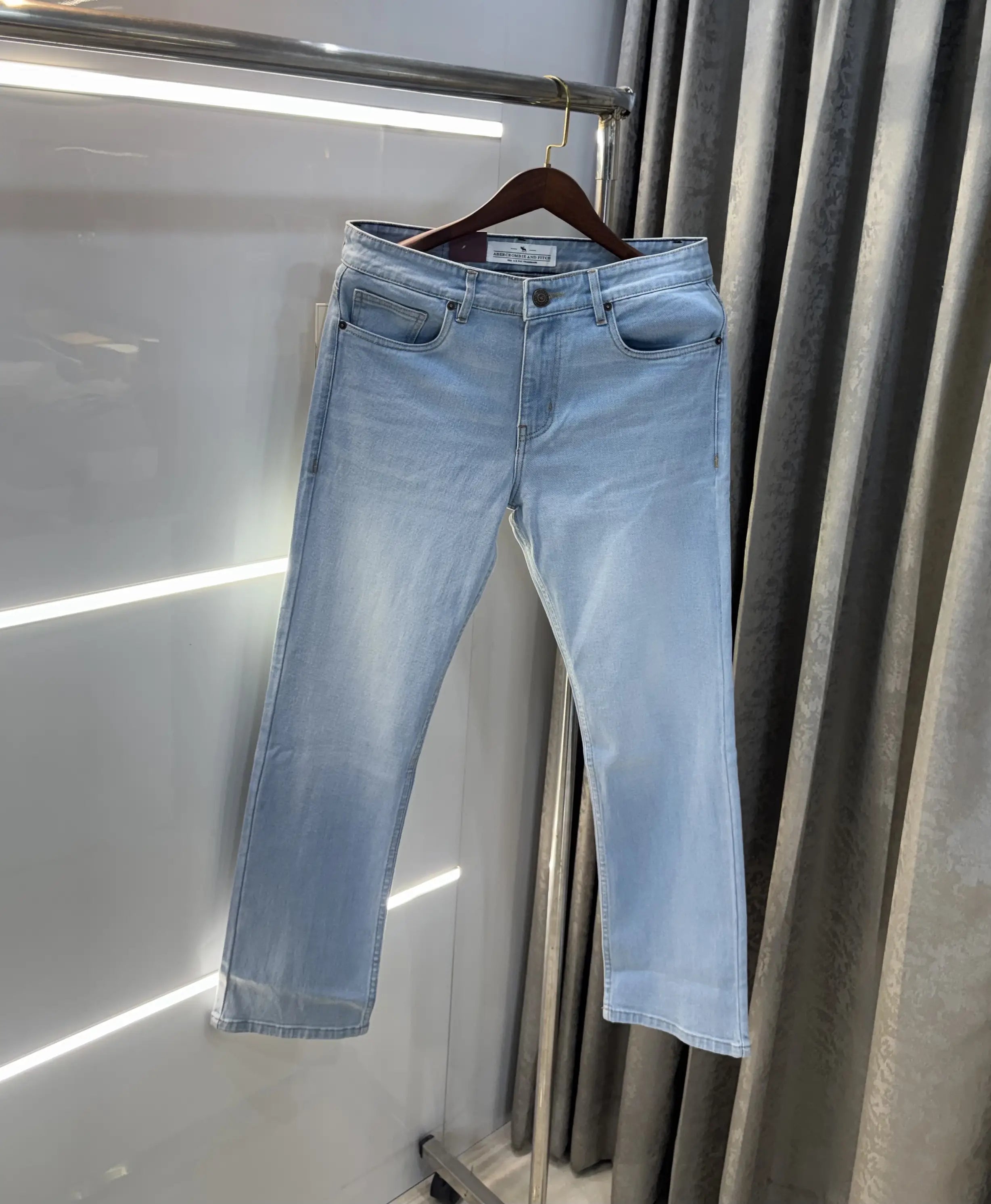 Abercombie &Fitch Sky Blue Imported Premium Denim