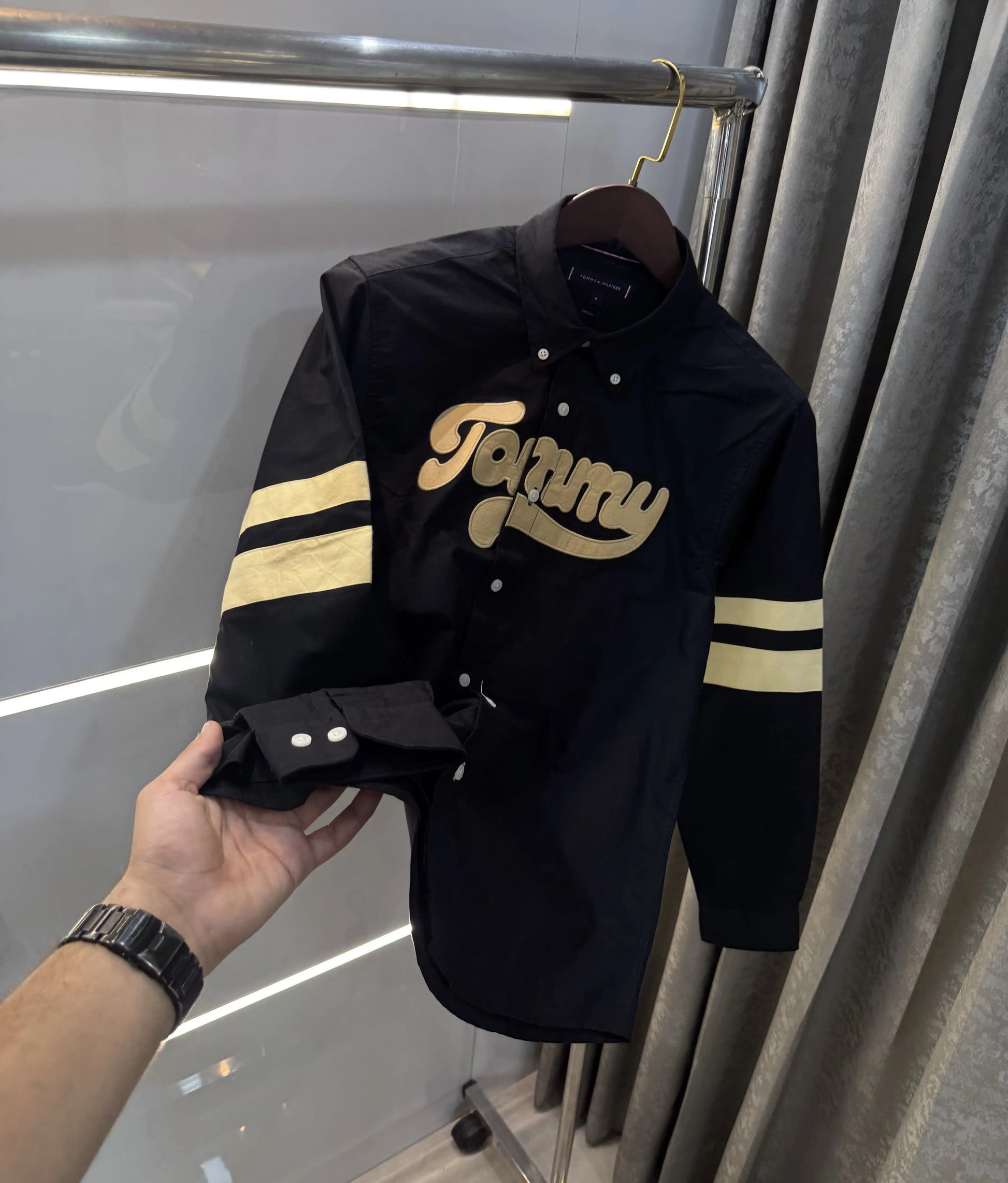 Tommy Hilfiger Black Classic Premium Shirt