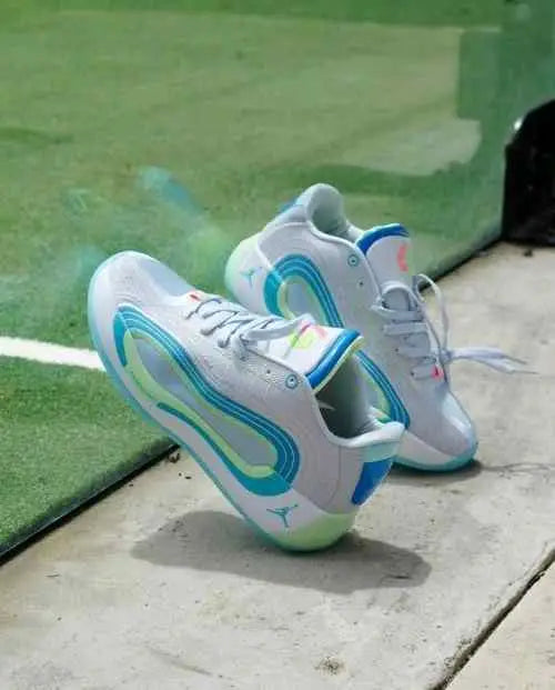 air jordan luka 4 laser blue