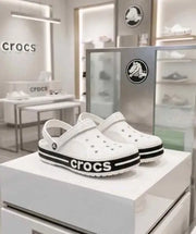 Crocs_Bayaband Clogs White Black
